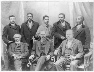 Consiglio di amministrazione della Coleman Manufacturing Company, Concord, Carolina del Nord, c.1899